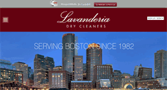 Desktop Screenshot of lavanderiadrycleaners.com